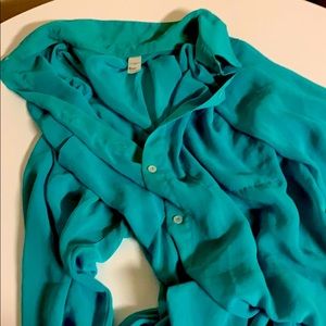 American Apparel chiffon blouse